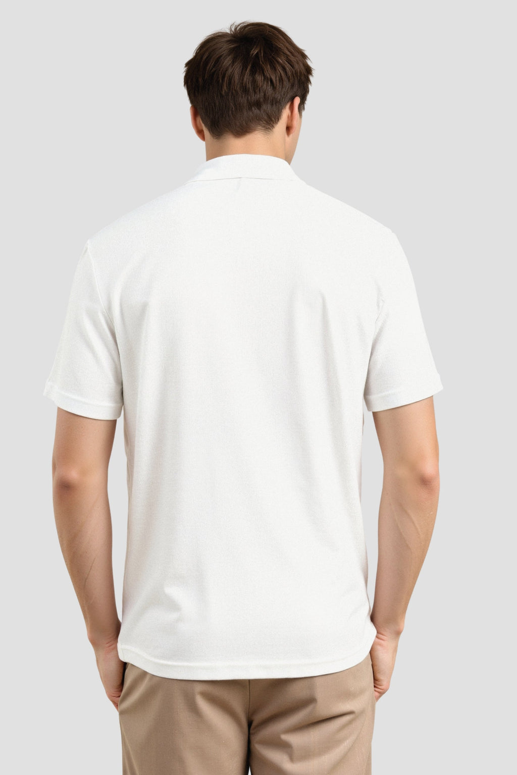 Casual Ripples Pattern Short Sleeve Shirt
