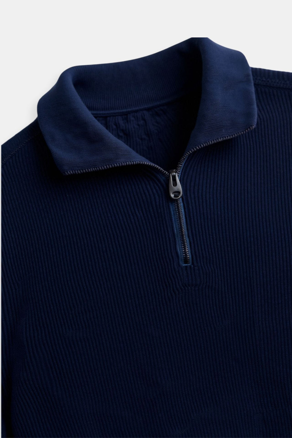 Classic Knitted Wool Zip Sweater