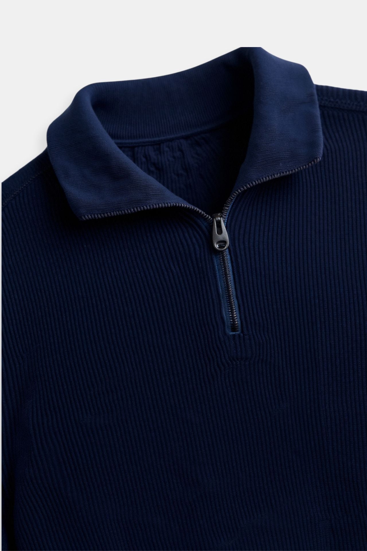 Classic Knitted Wool Zip Sweater