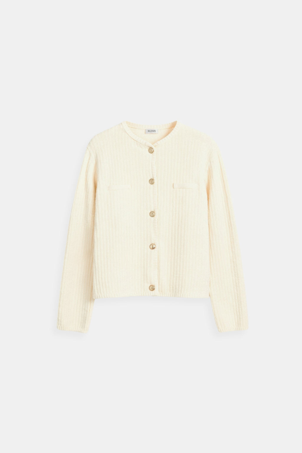 Knitted Woolen Button Sweater