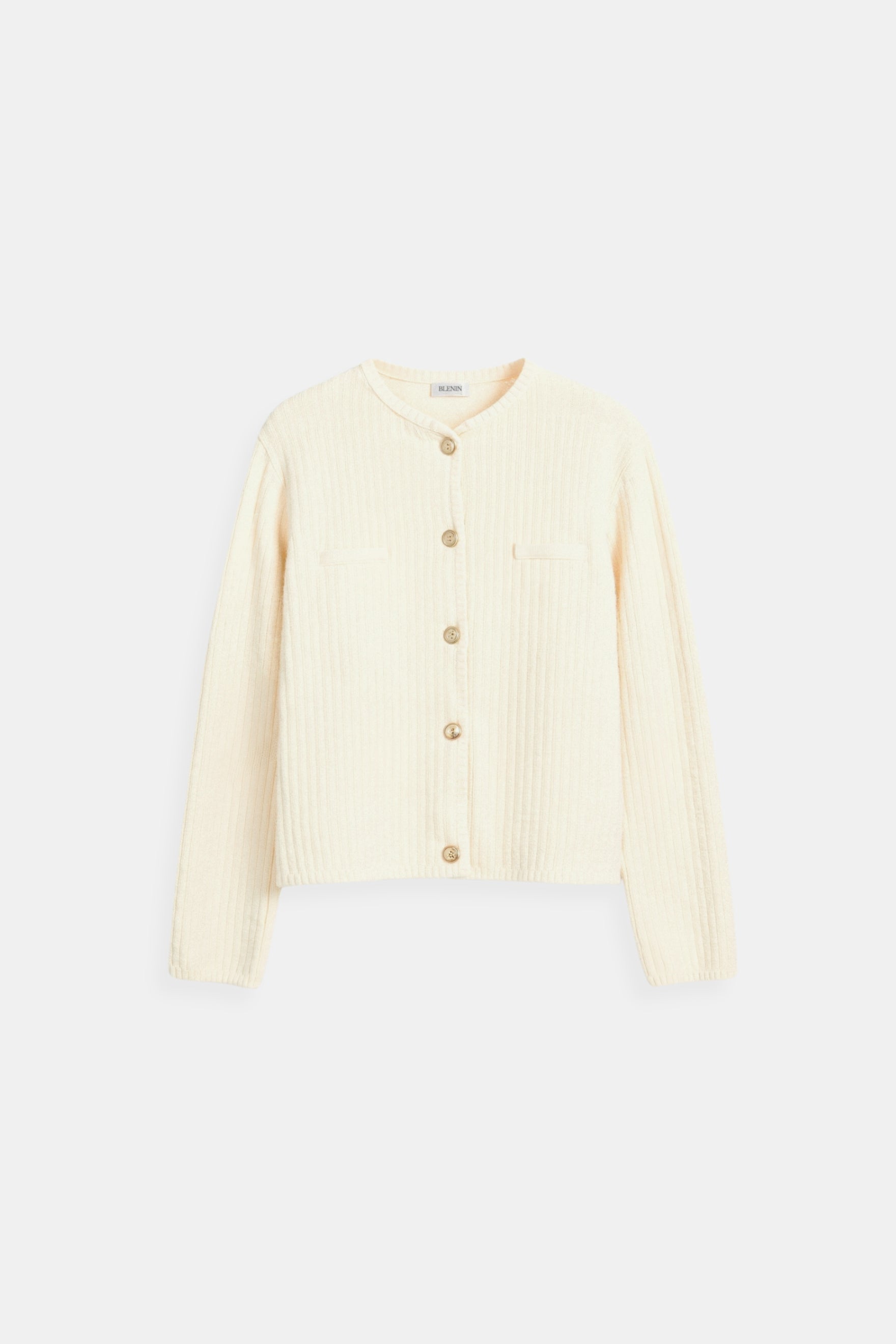 Knitted Woolen Button Sweater