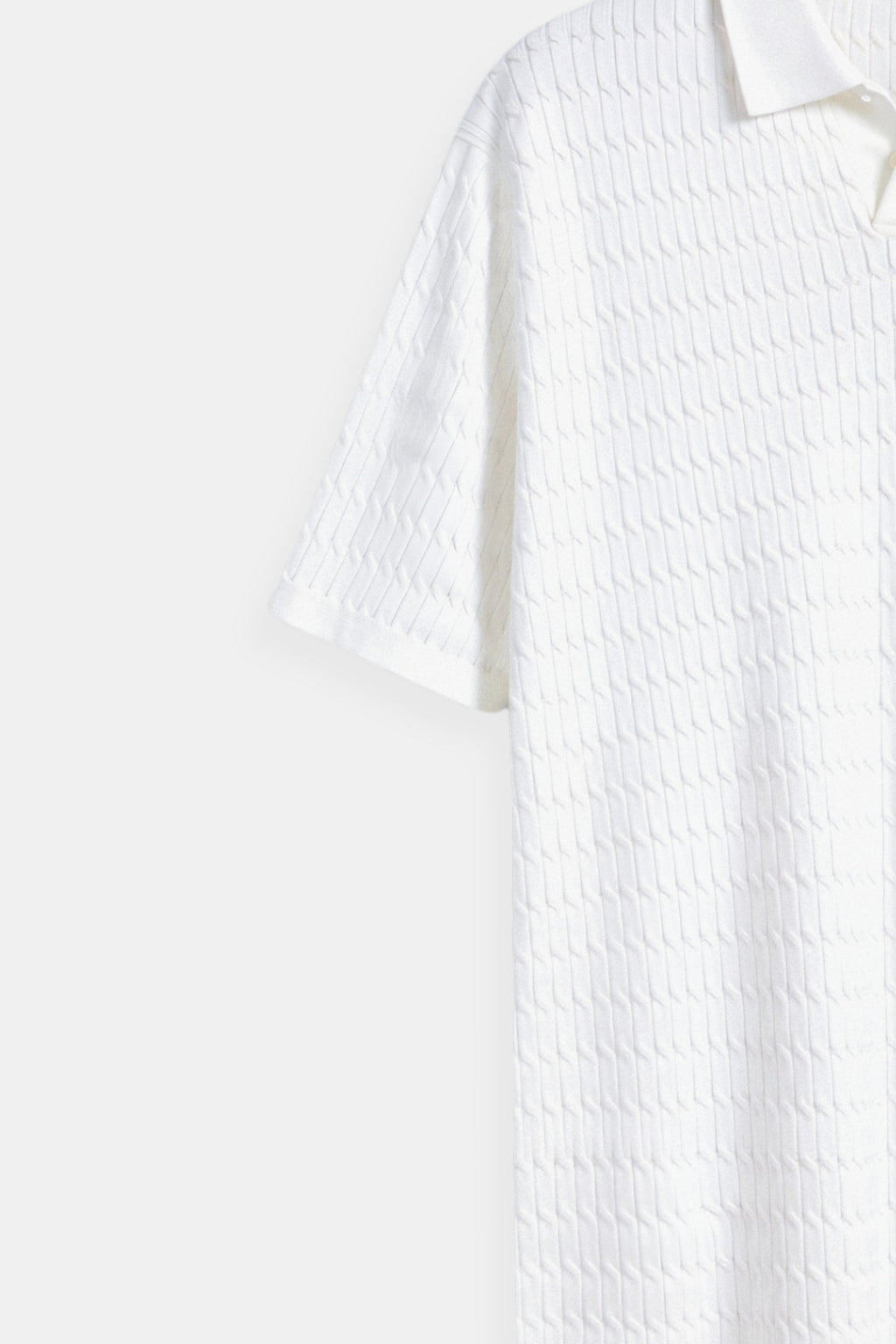 Lapel Knitted Polo T-Shirt