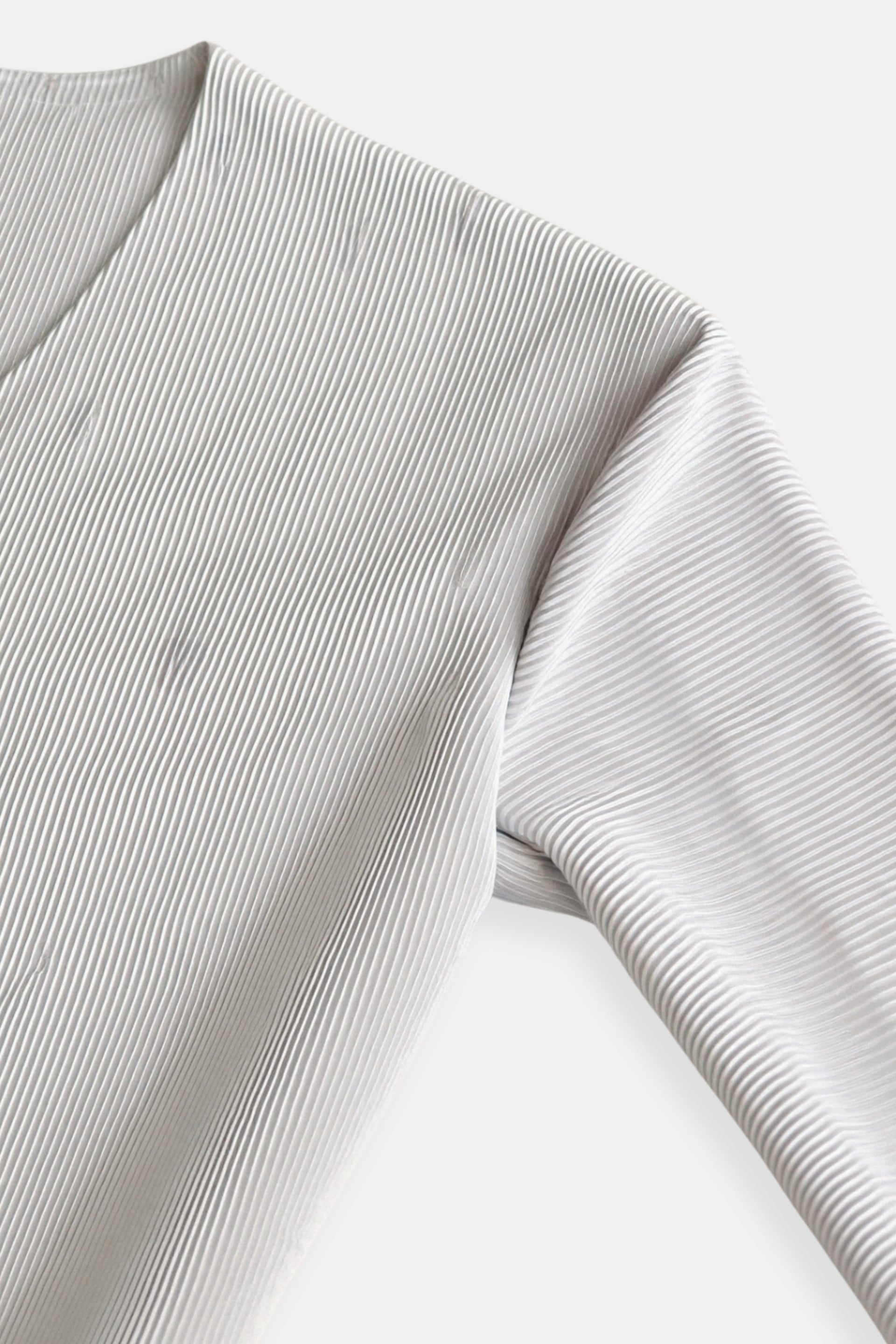 Elegant Half-Sleeve Women's Boat Neck Textured Blouse