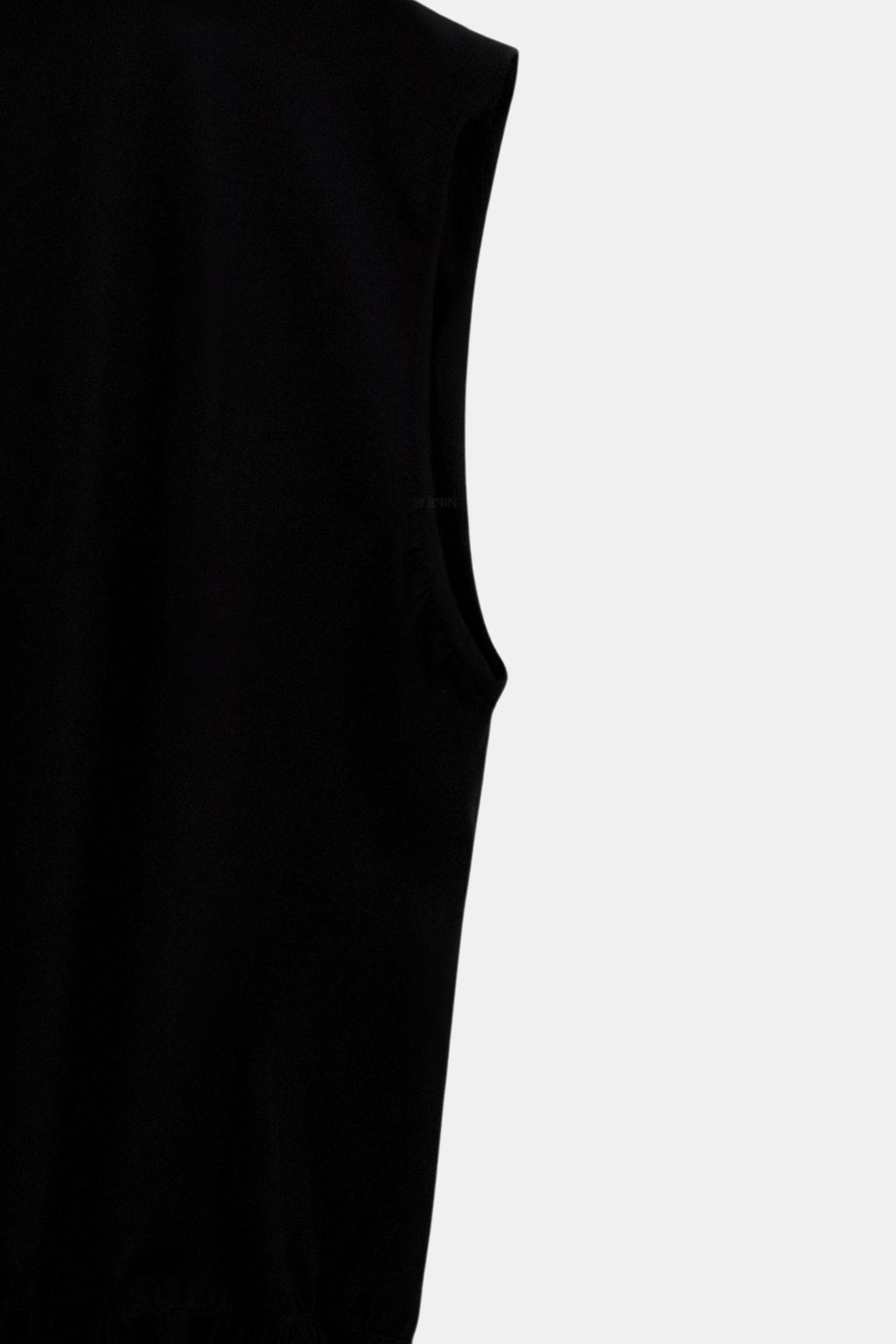 Knitted Premium Contrast Trim Collared Polo Tank Top