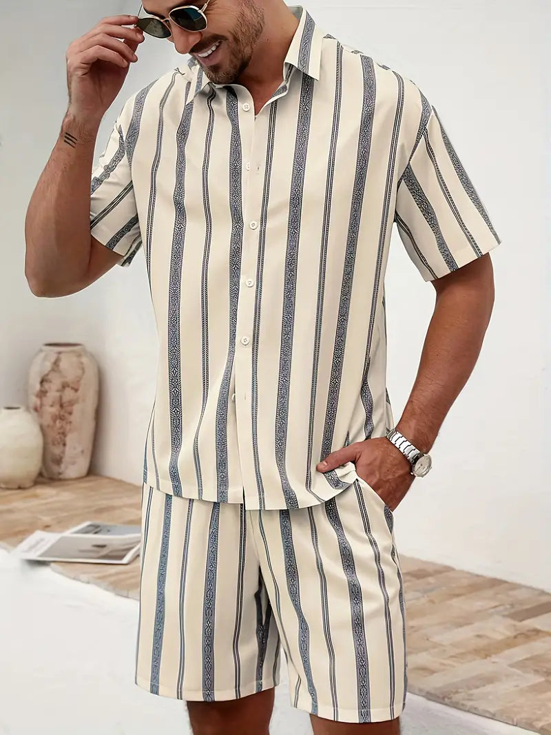 Linen Short Set