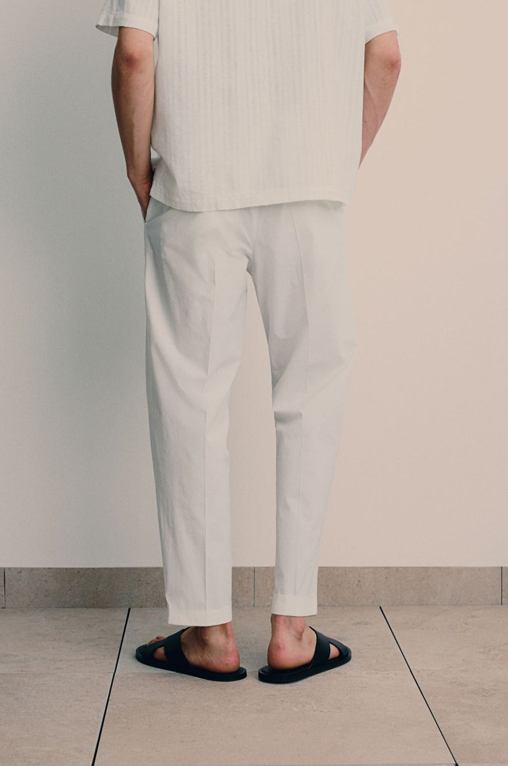 Casual Regular Straight Cotton Pants
