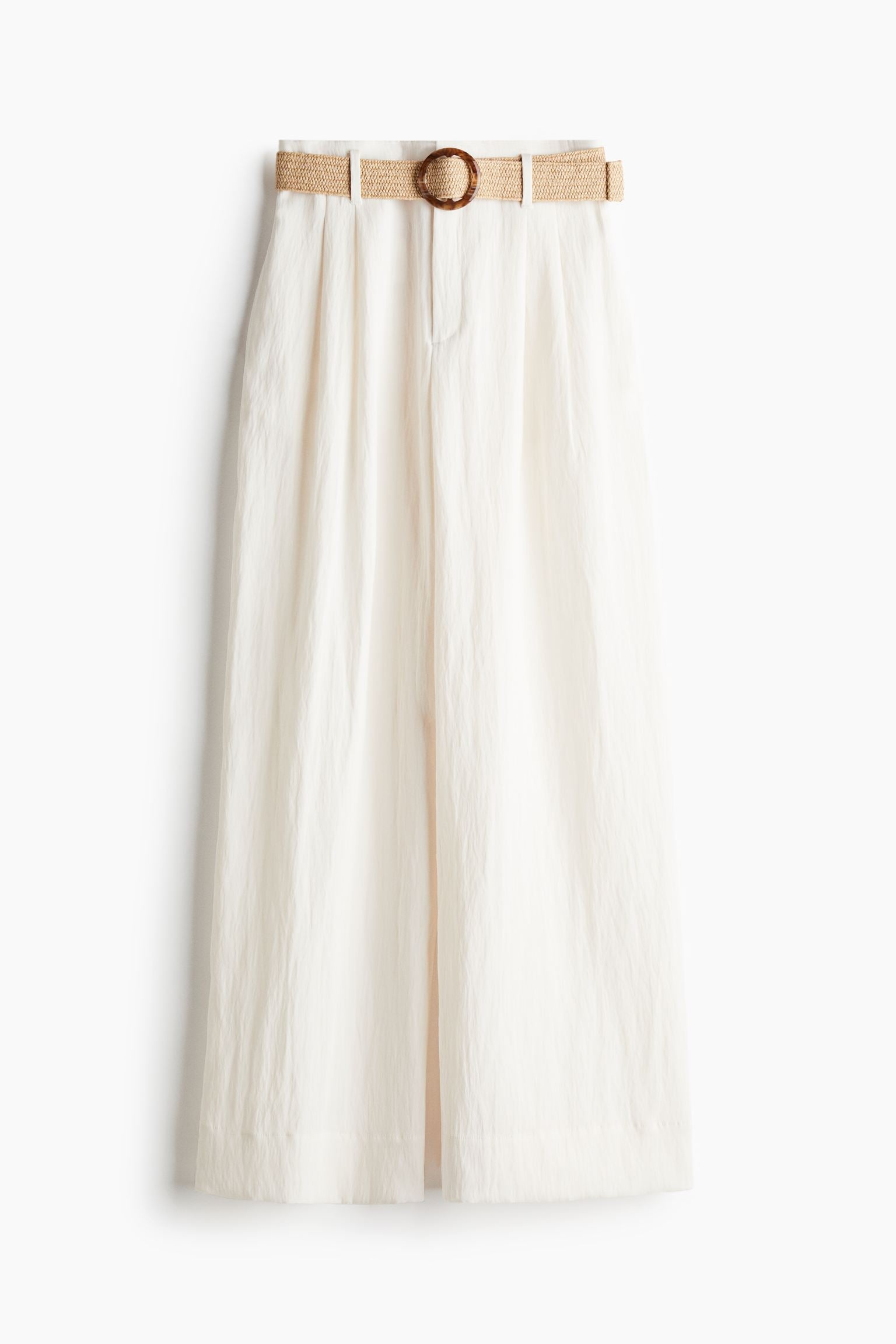 Oversized Pants with Belt