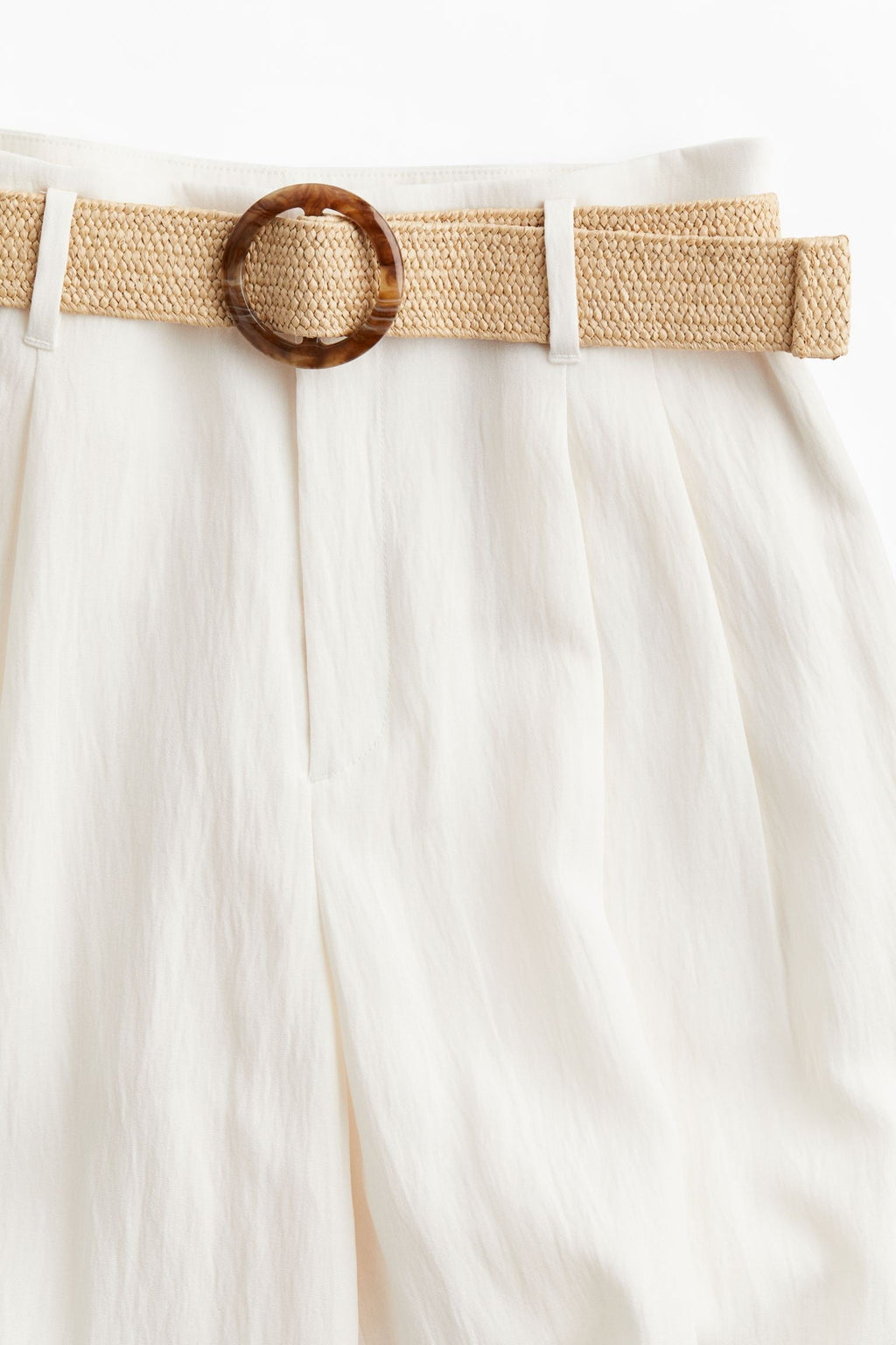 Oversized Pants with Belt