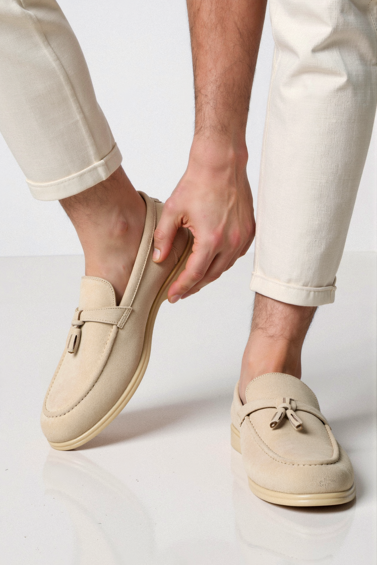 Breathable Casual Velvet Upper Loafers