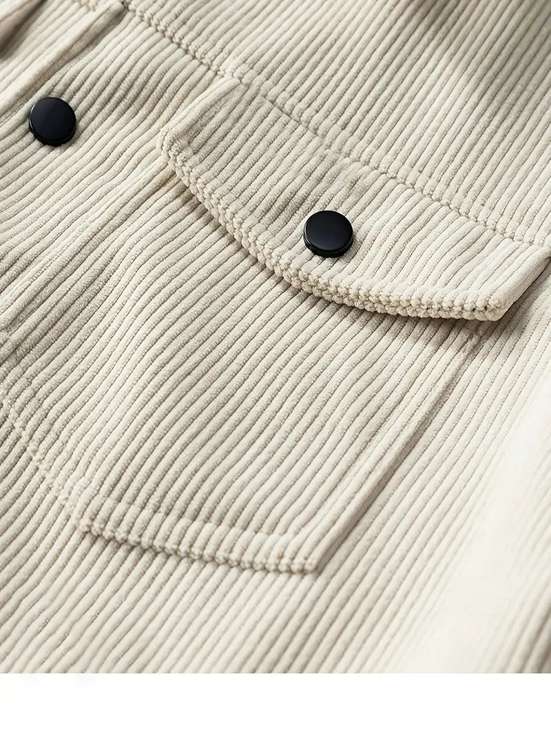 Corduroy Cargo Jacket