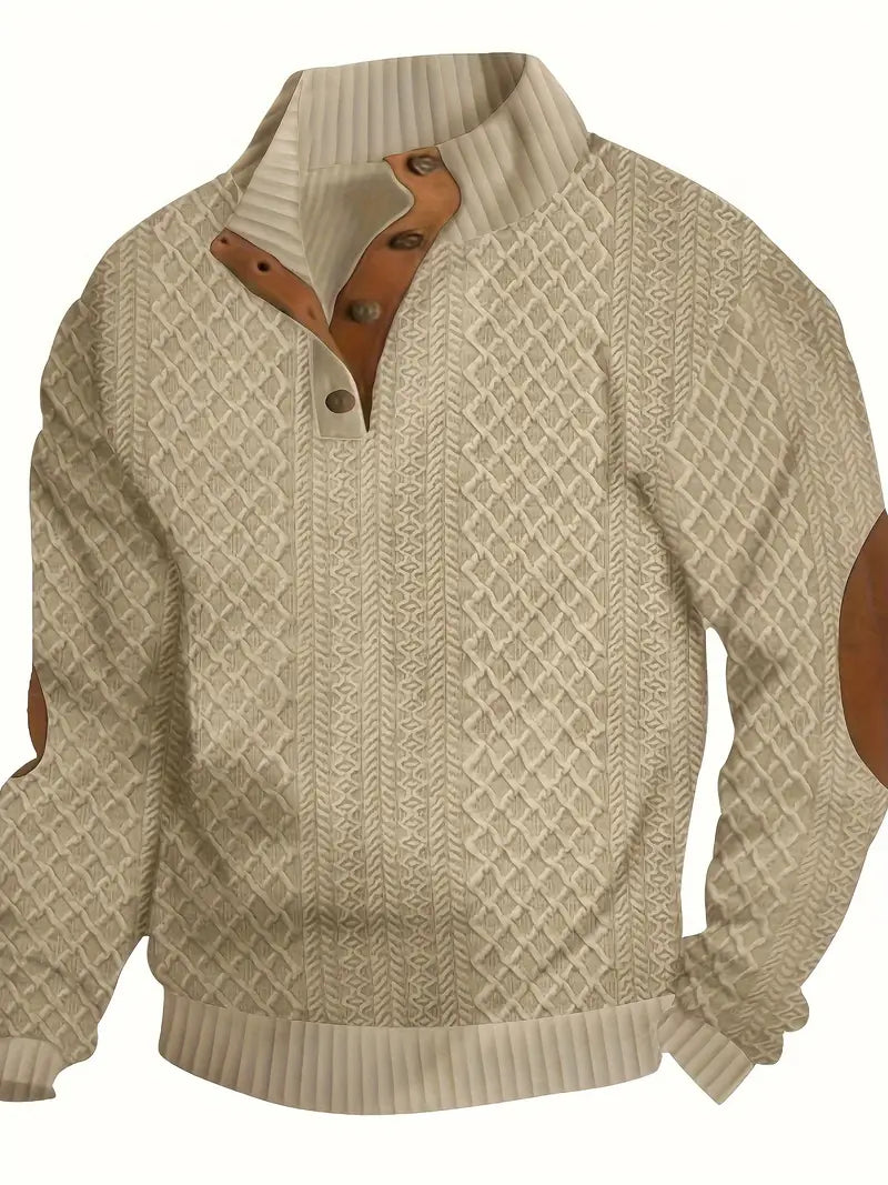 Structured Sweater Jacquard
